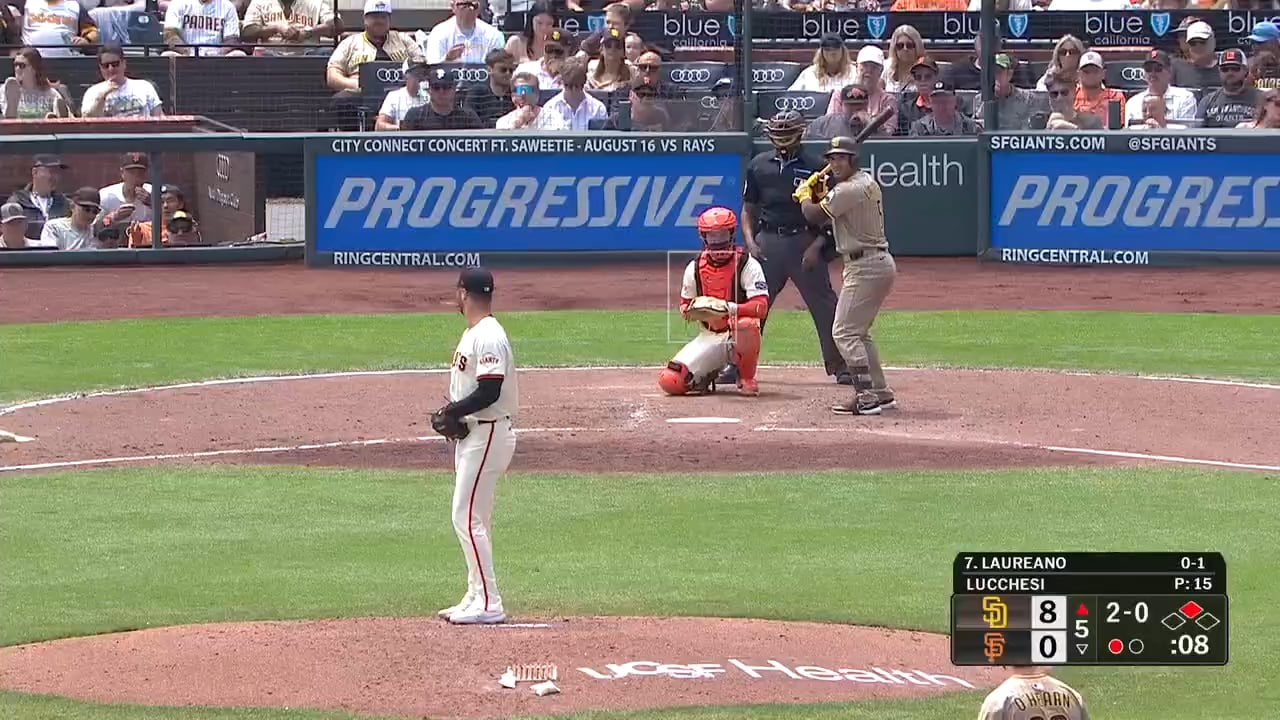 [Highlight] Ramón Laureano's 2-Run Homer (17) on a fly ball to left field.