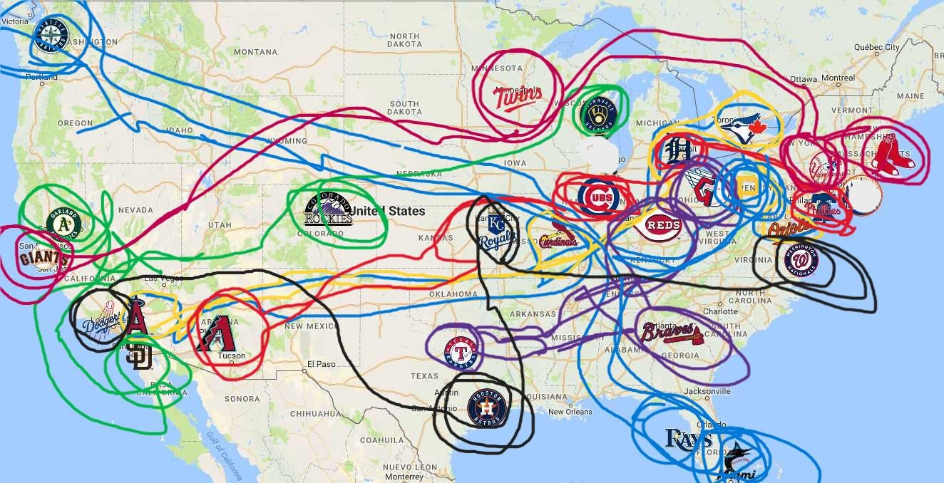 My proposal for a 28 team MLB. Themed divisions: Birds, Nautical, Old West, Land Animals, Drunks, LolAstrosDodgers, and of course the Im out of ideas division. Thoughts?