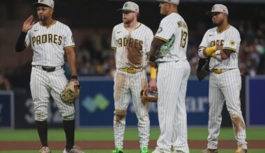 [Sanders] Clubhouse chatter: The one Padre you do not want to trade with in fantasy football –  “Croney’s always sending bullshit trade offers over,” pitcher Joe Musgrove said with a laugh. Jason Adam added: “Croney’s going to try to fleece you. He’s studious and he’s willing to fleece you.”