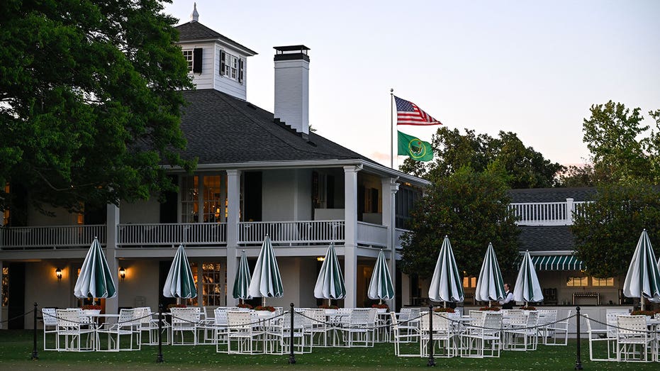 The clubhouse at Augusta National Golf Club