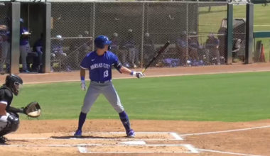 Josh Hammond’s home run swing from Camelback Ranch.