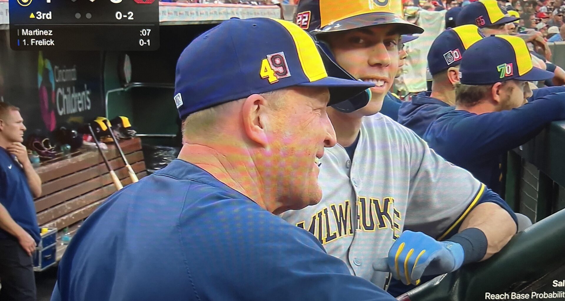 Down 8-1 these guys were unbothered - What a team