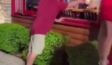 Fan greets Nico Harrison at a restaurant and reminds him that everyone still hates him