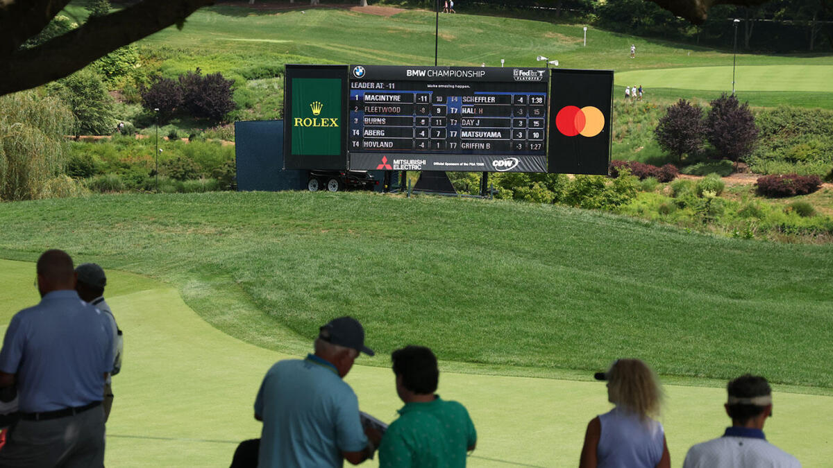 2025 BMW Championship leaderboard live updates: Golf scores, Round 3 coverage as FedEx Cup Playoffs continue