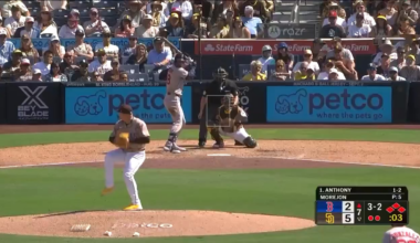 [Highlight] Adrian Morejon escapes the bases-loaded jam with a strikeout!