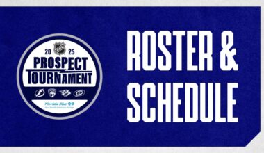Lightning announce roster, schedule for 2025 NHL Prospect Tournament