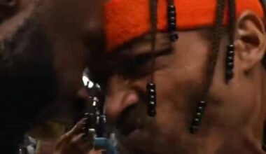 Lance Stephenson and Micahel Beasley in a cool hype interaction during the BIG 3