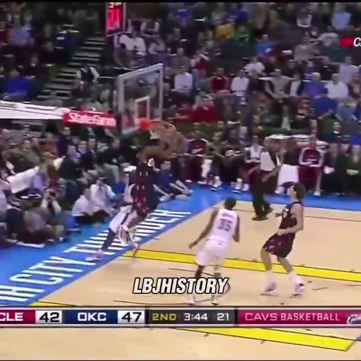 LeBron James’ Athleticism During His First Cleveland Stint