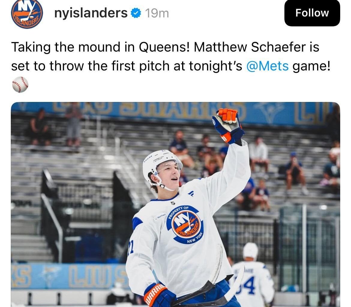 Your weekly /r/newyorkislanders roundup for the week of August 02 - August 08, 2025