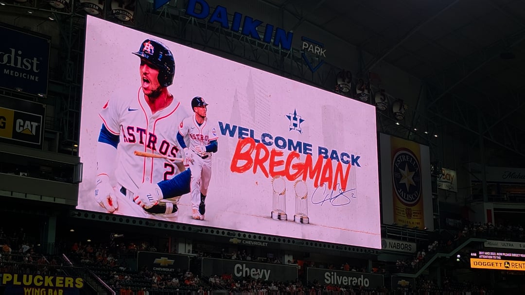 Bregman Welcome Back Video