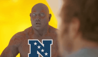 Everyone is laughing...