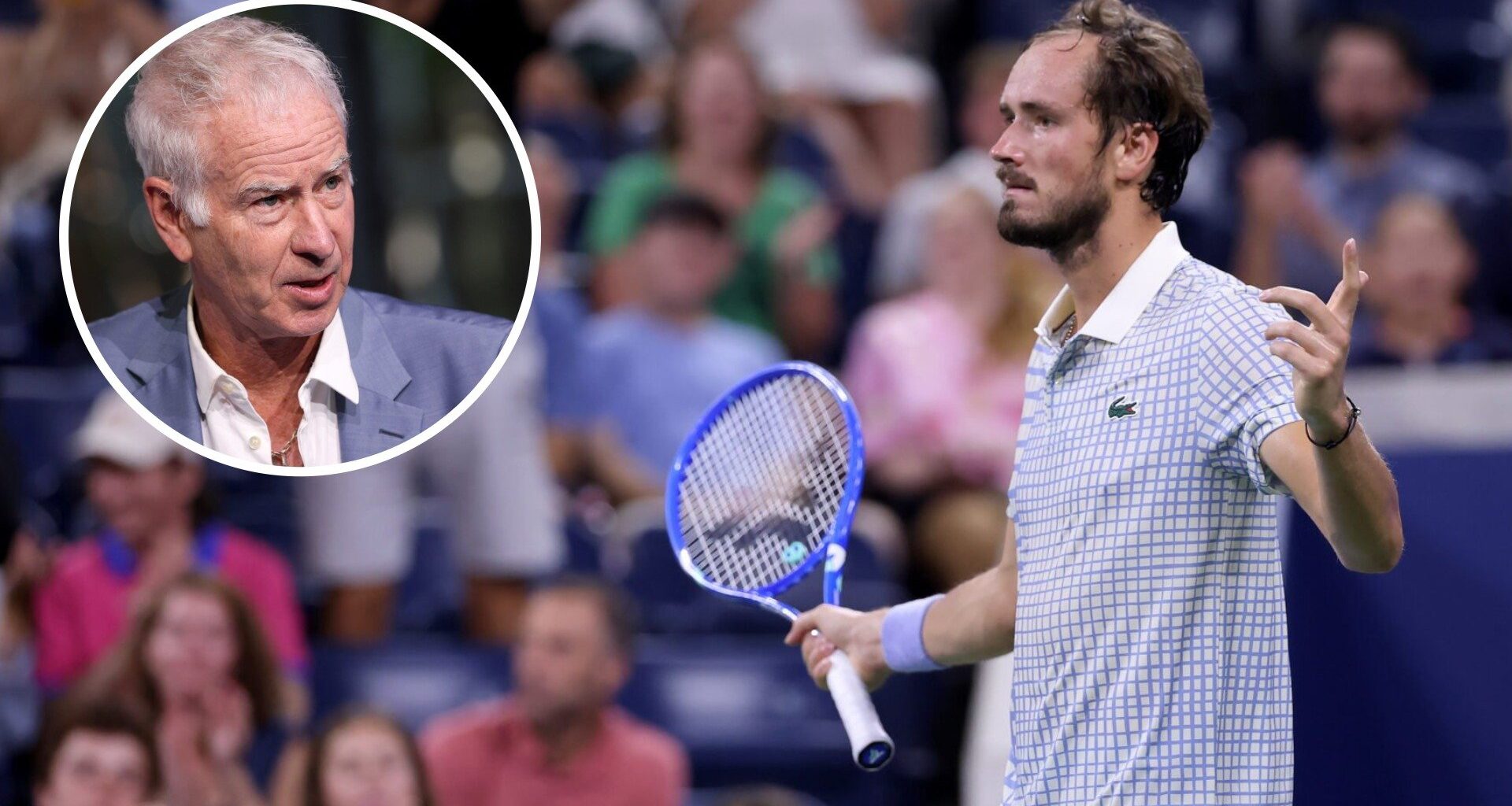 John McEnroe says what he would have done if Daniil Medvedev tried his antics against him 