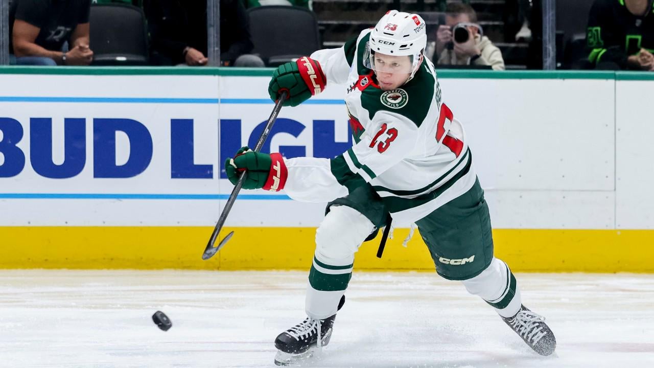 Marco Rossi signs 3 year 15 million dollar contract with the Wild.