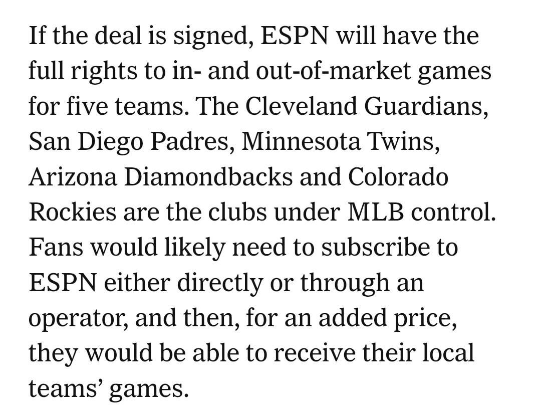 Guardians Moving to ESPN