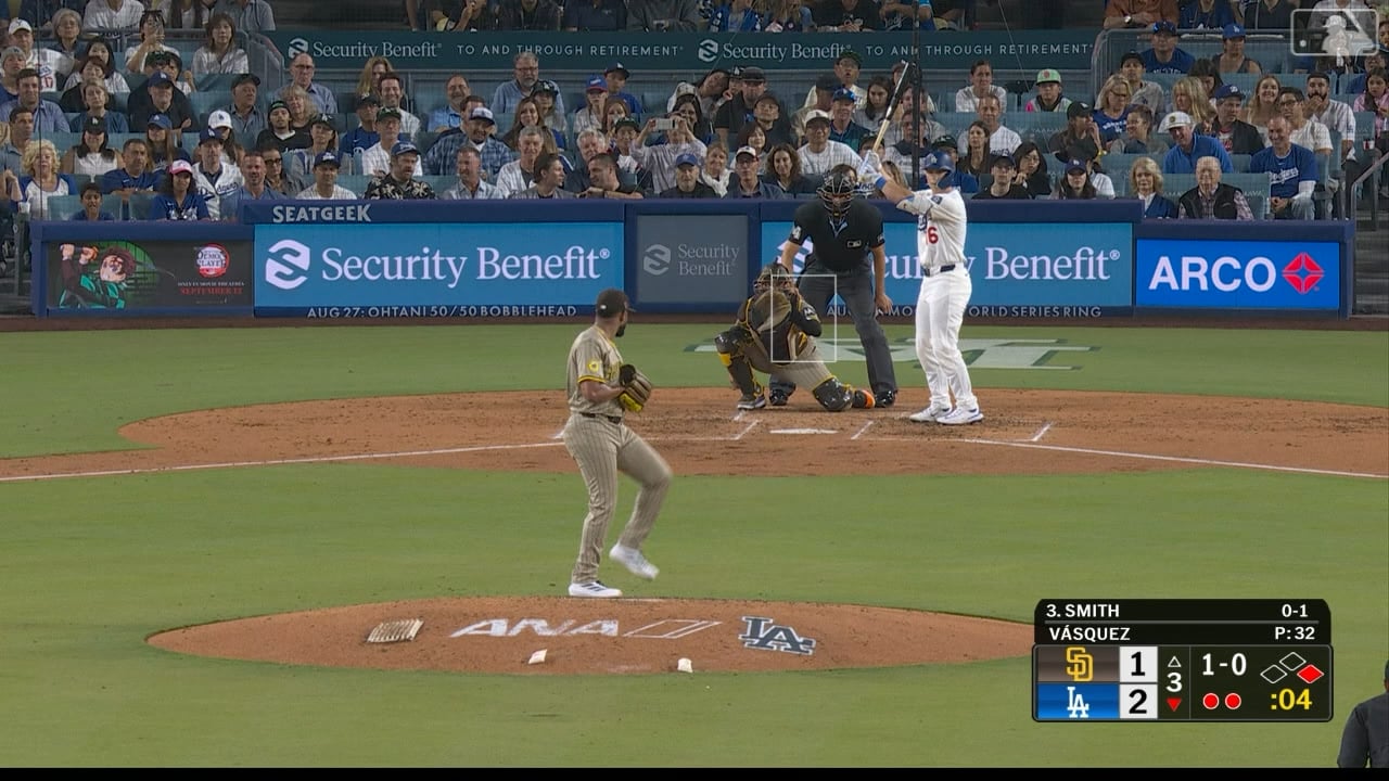 [Highlight] Freddy Fermin's 1.79 second pop time nabs Ohtani