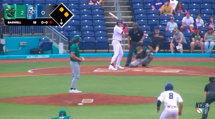 Batter calls timeout, doesn’t get it, casually strokes a one handed rbi single