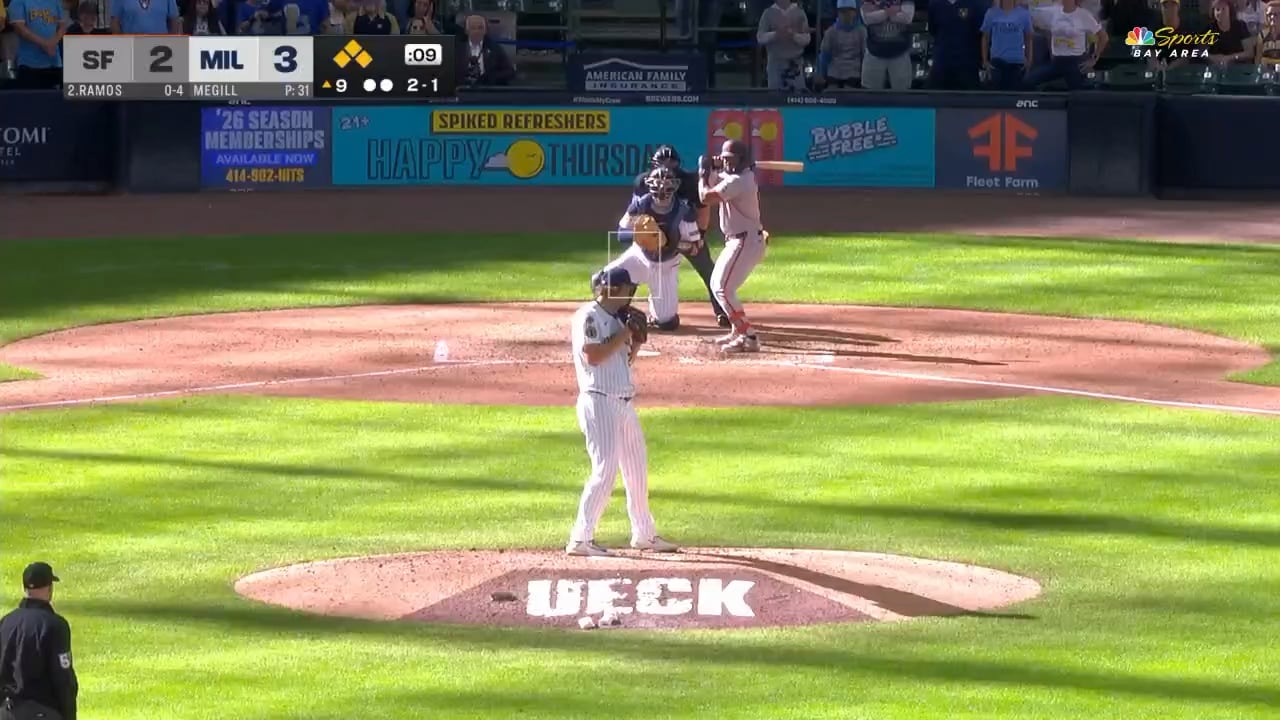 Heliot comes through down to the final out to give the Giants the lead!!