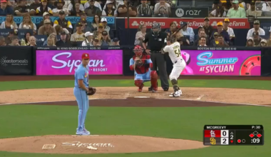 Fermin has his first RBI with the Padres with some good ole situational hitting