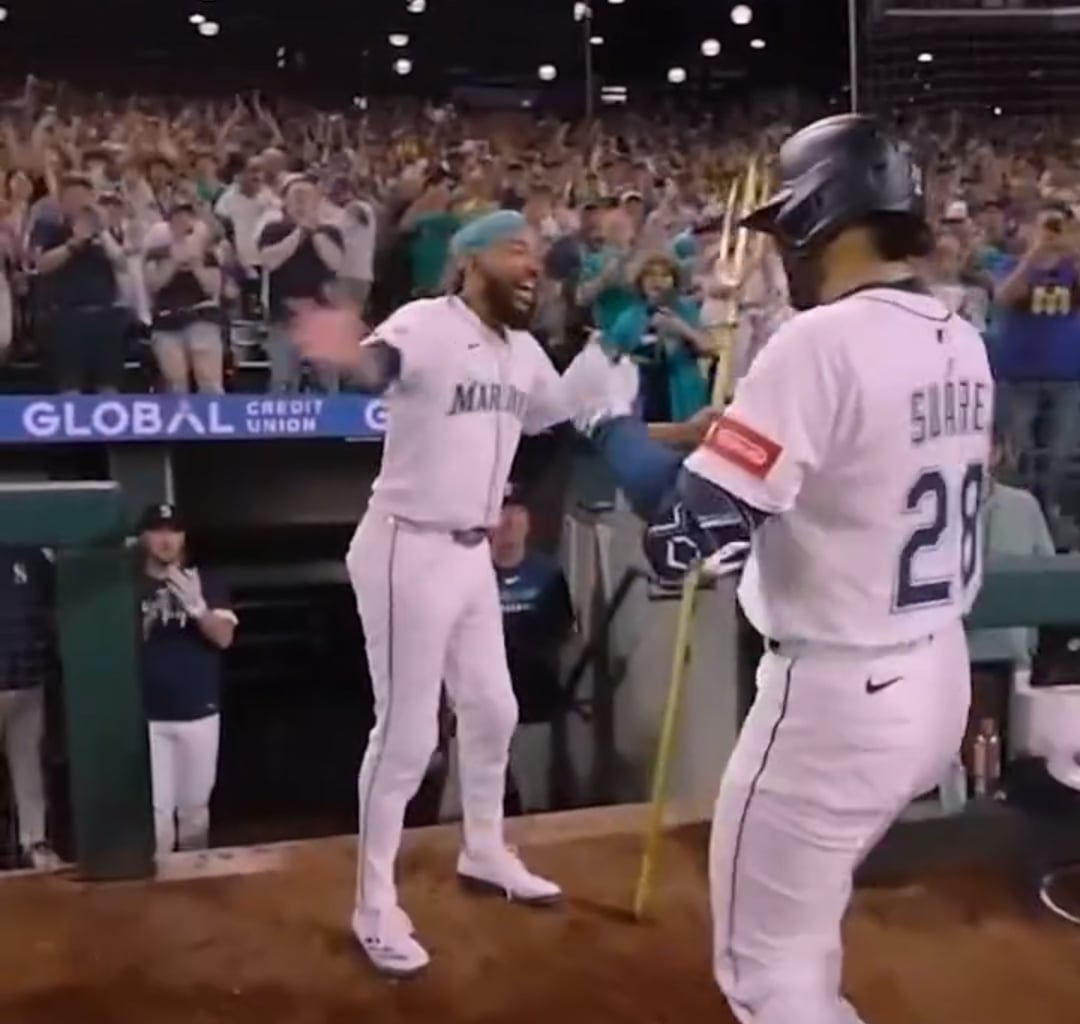 What a season it has been for Eugenio Suárez! ❤️‍🔥