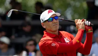 Jason Kokrak of Smash GC hits his shot from a bunker on the ninth hole during the first round of LIV Golf Chicago at Bolingbrook Golf Club on Friday, August 08, 2025 in Bolingbrook, Illinois. (Photo by Charles Laberge/LIV Golf)