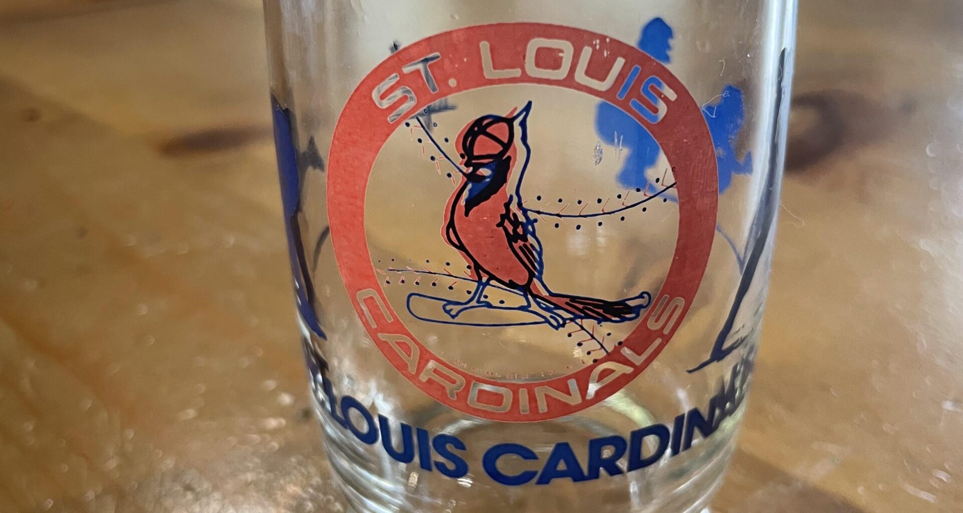 My sister gifted me this glass from an estate sale.