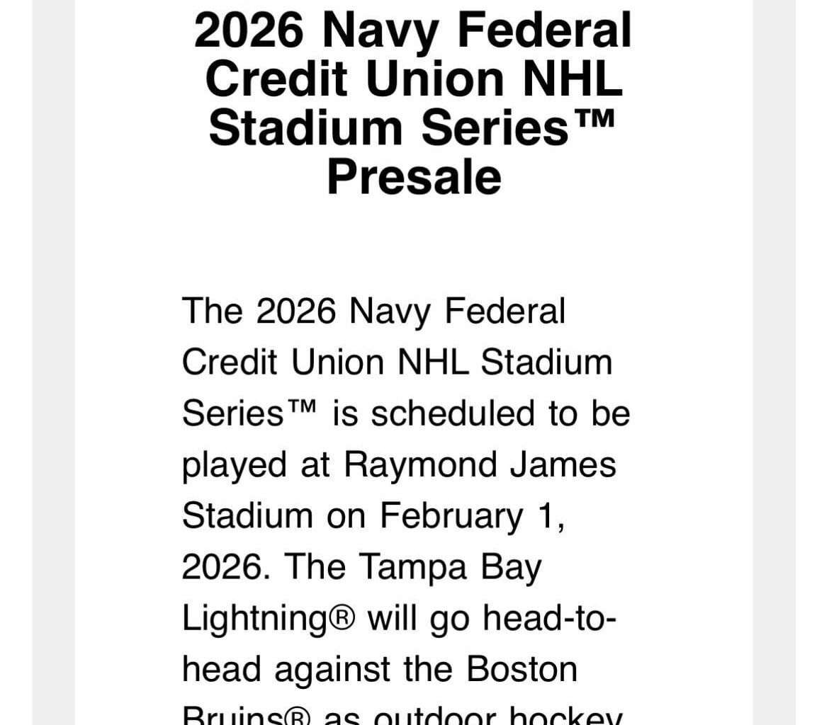 Stadium series disaster