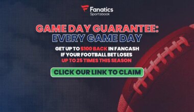 Fanatics Sportsbook Promo Unlocks College Football Betting Promo of No Sweat Bets & FanCash Back for Game Day Today