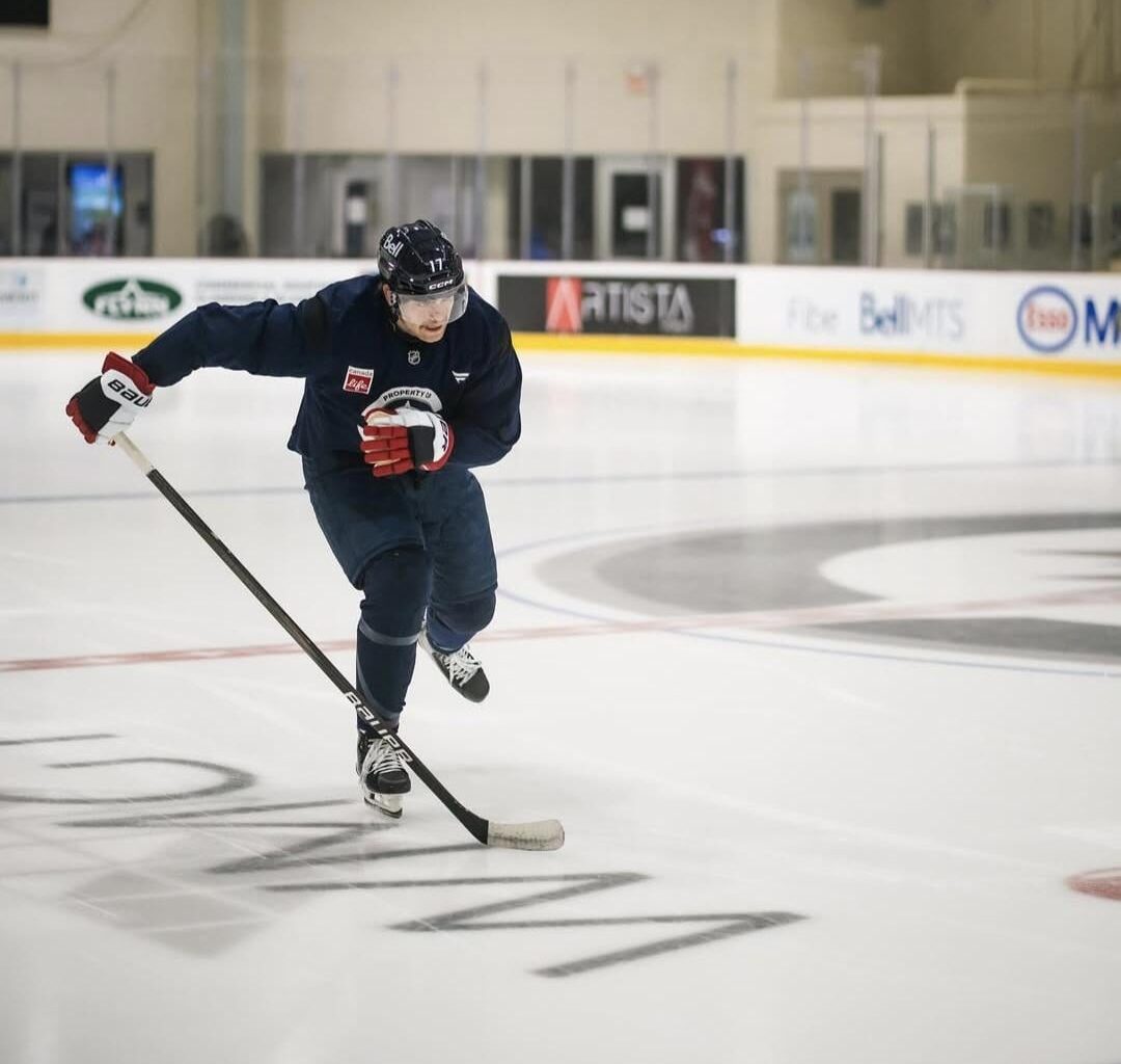 The captain is on the ice! I repeat. This is not a drill! The captain is on the ice!