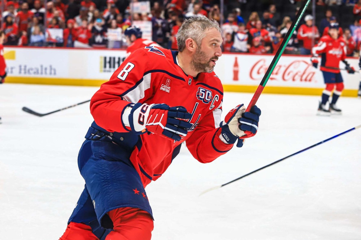 Alex Ovechkin receives 90 overall rating from EA Sports in NHL 26, ranked as sixth-best left wing in hockey