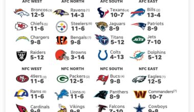 USA Today 2025 NFL record projections