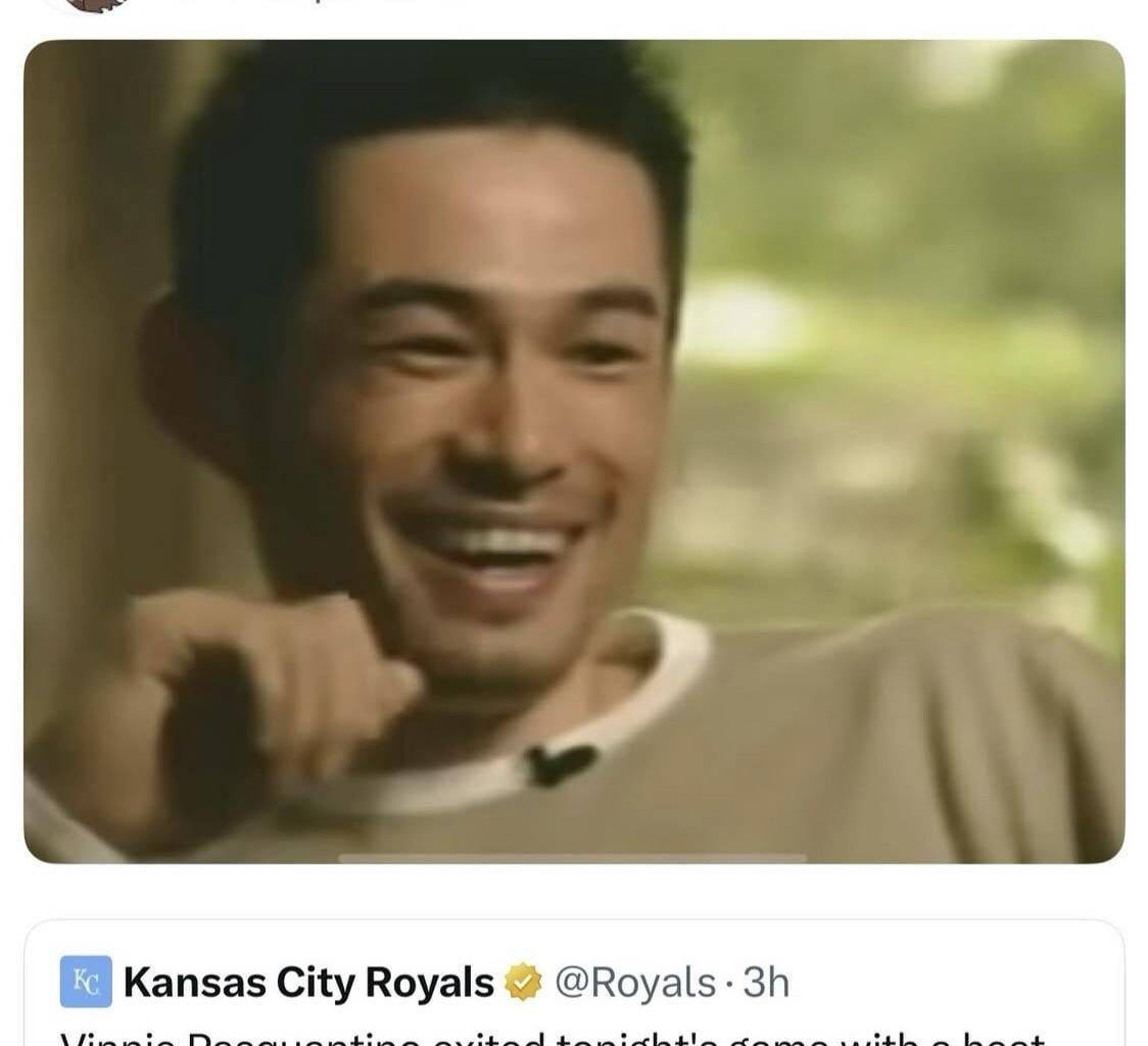 Vinnie, on his exit from today’s game: