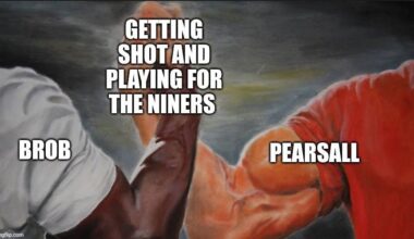 Getting shot as rookies