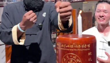 James Harden learning Kungfu - Snake hand and Candle Spits