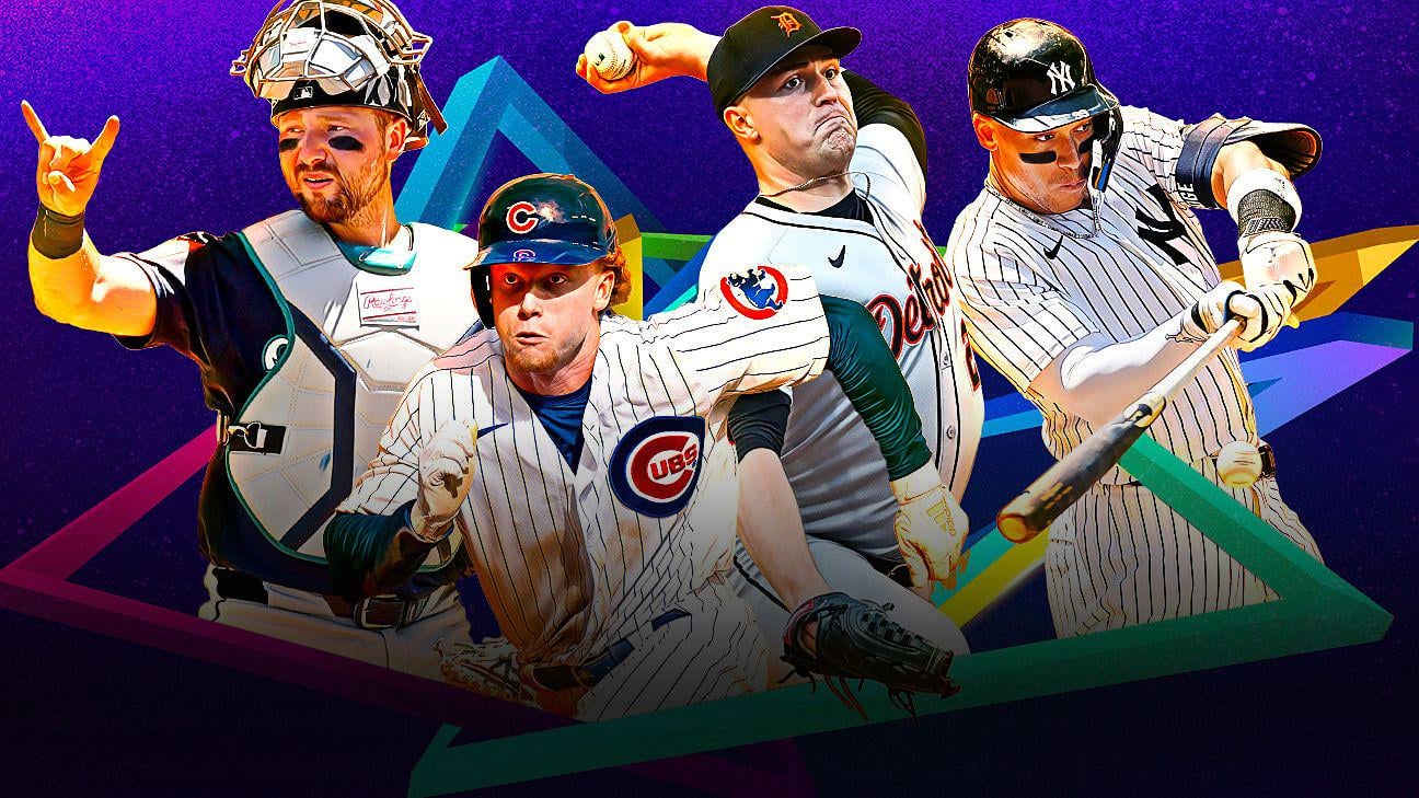 ESPN top 50 MLB players right now