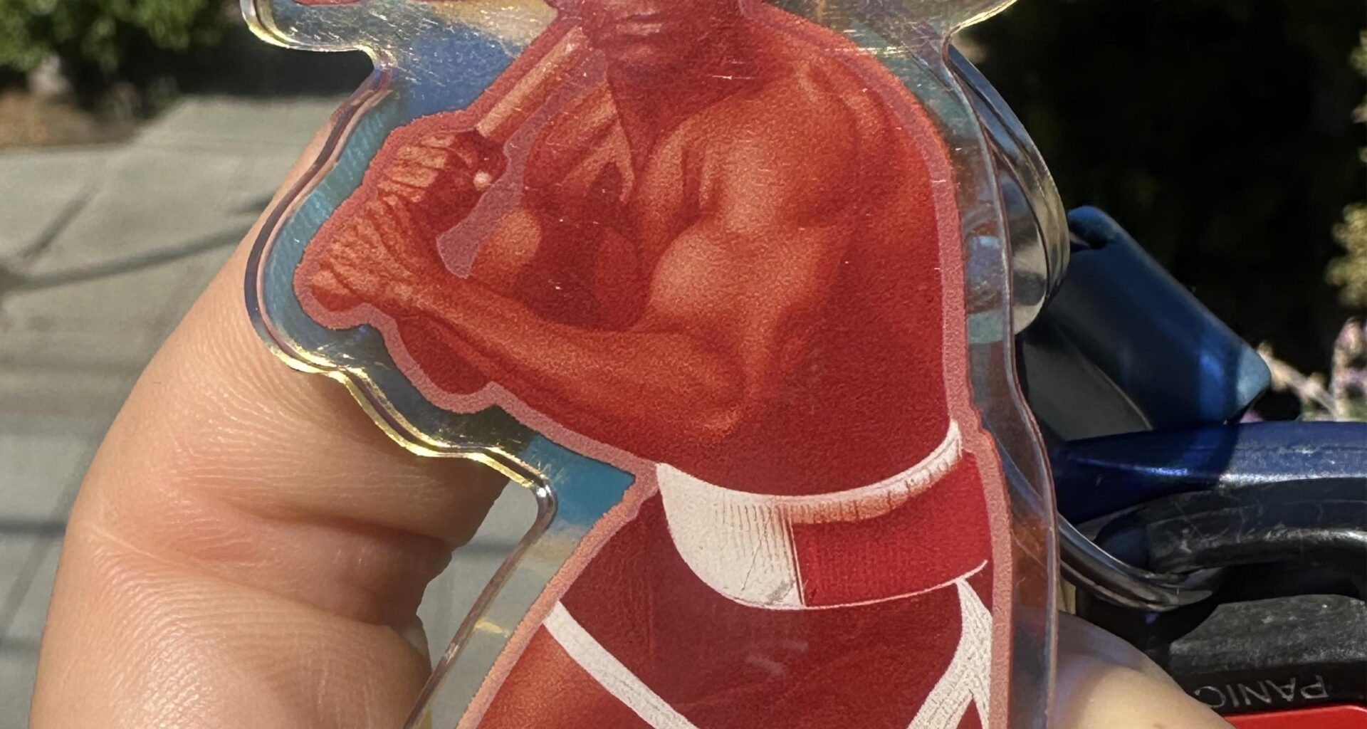 My friend made this. We are both Giants fans and I think it’s awesome. Also weird