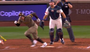 FermDAWG (emphasis on the DAWG) helps us out with a game-winning RBI bunt!