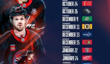 25/26 Heritage Jersey Schedule