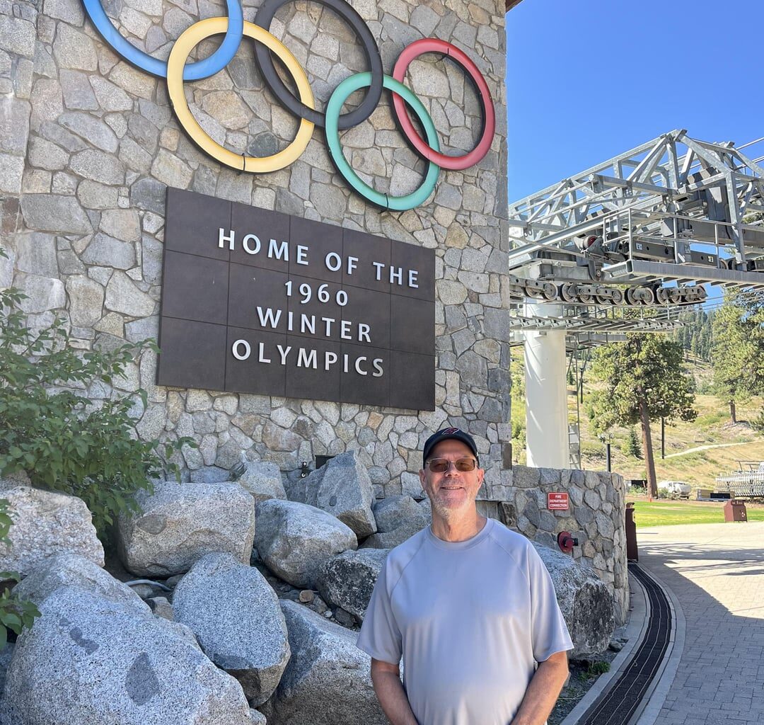 Representing the boys at Palisades Tahoe Ski Resort. Used to be Squaw Valley. 1960 Winter Olympics