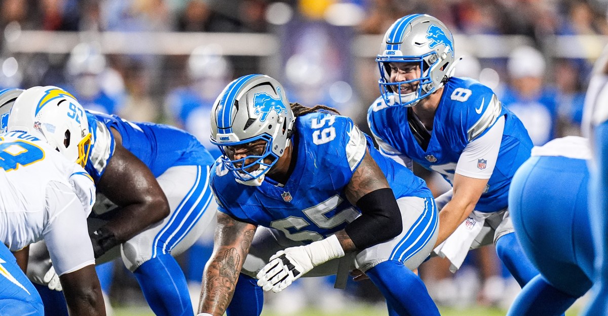 2025 Detroit Lions updated depth chart: Preseason vs. Dolphins