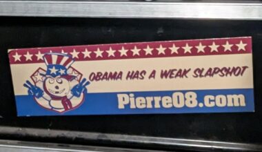 Old Yotes campaign magnet