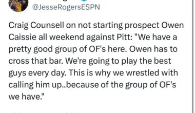 [Jesse Rogers on Twitter] I’m Speechless.