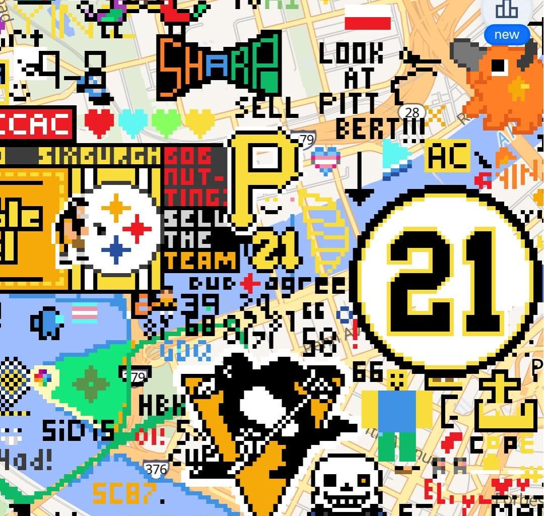 We are being represented well on wplace.live