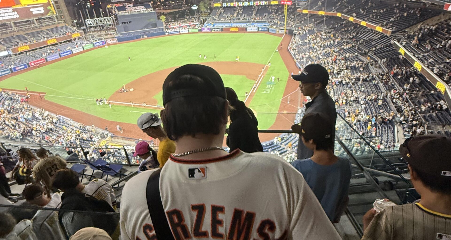 Went to the game last night against the Pads (8/18) and the fans were the worst part