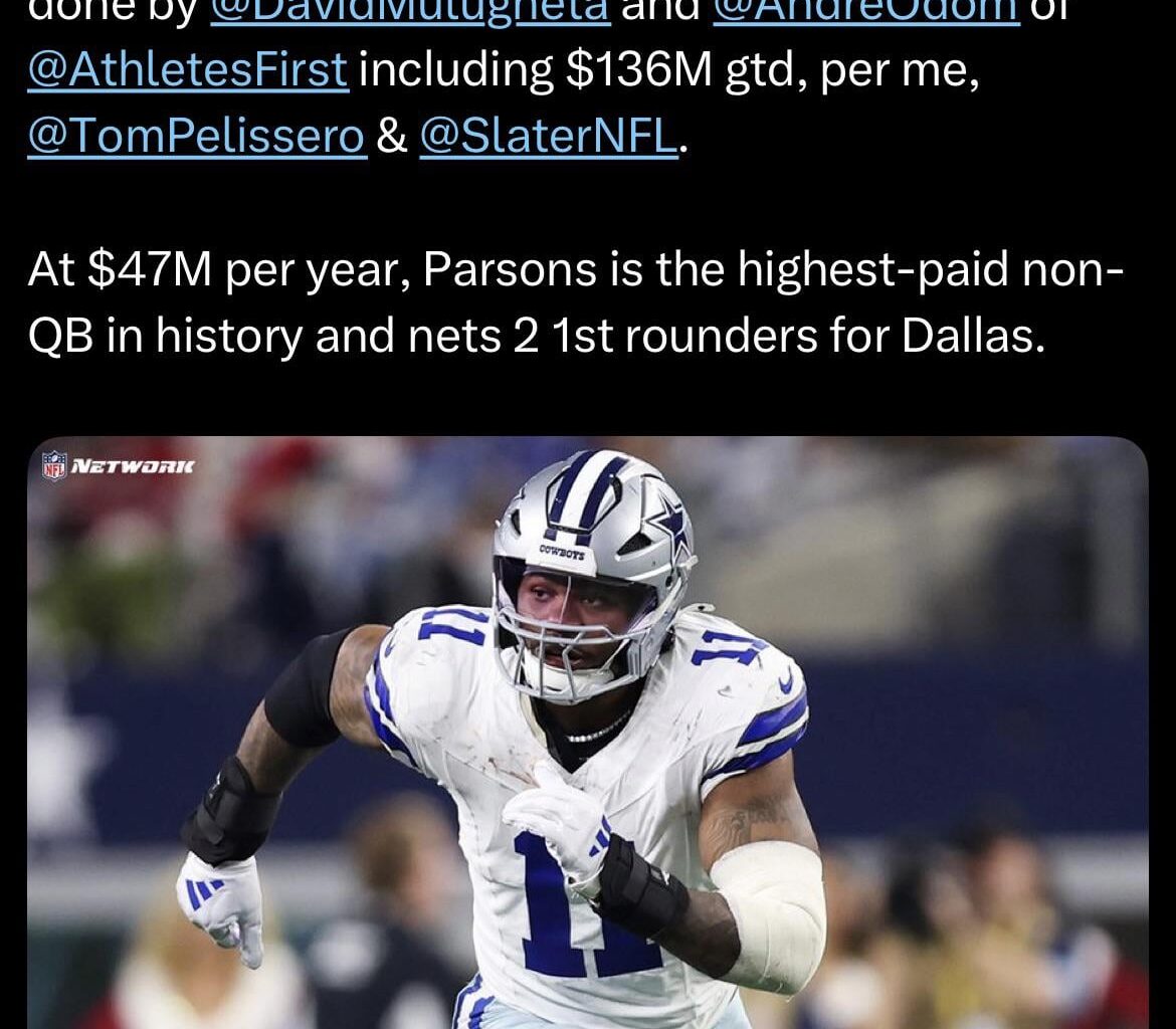 [Rapoport] Cowboys have traded Micah Parsons to Green Bay
