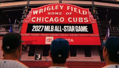 MLB officially announced that Wrigley Field will host the 2027 All-Star Game