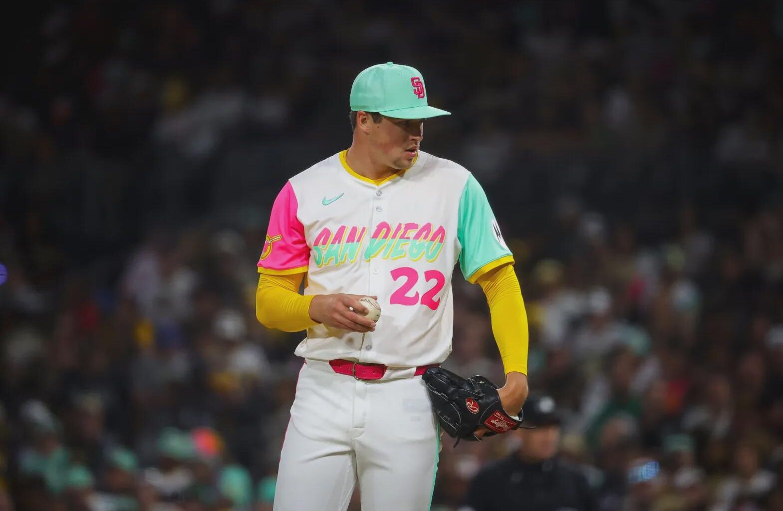 [Acee] The A's average 9,745 attendance in a AAA ballpark in Sac; Last night in SD was at 44,933 – “It was loud...Really exciting getting into that game...I’ve got the natural energy just going in the game, being a player and feeling it. But having all those fans behind you is a special feeling.”