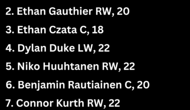 Top 10 prospects of the Tampa Bay Lightning