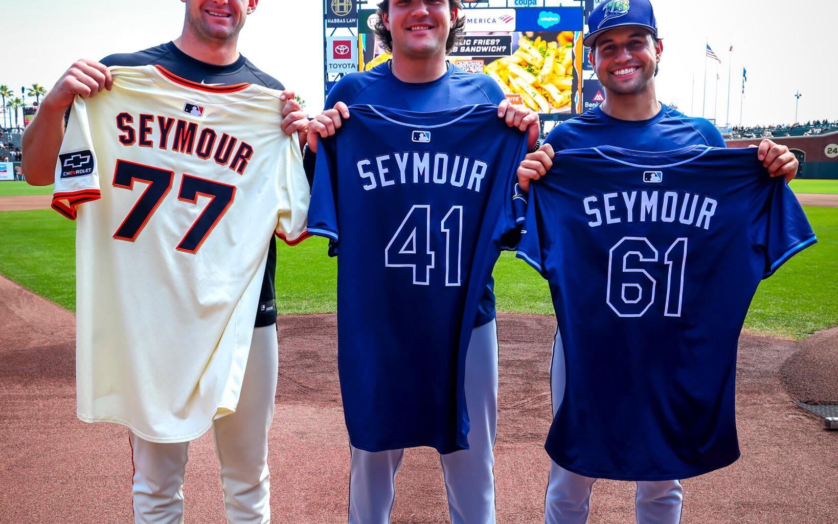 Historic, iconic, never-been-seen-before THREEMOUR ENCOUNTER