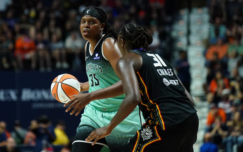 Liberty's rash of injuries comes with Jonquel Jones silver lining