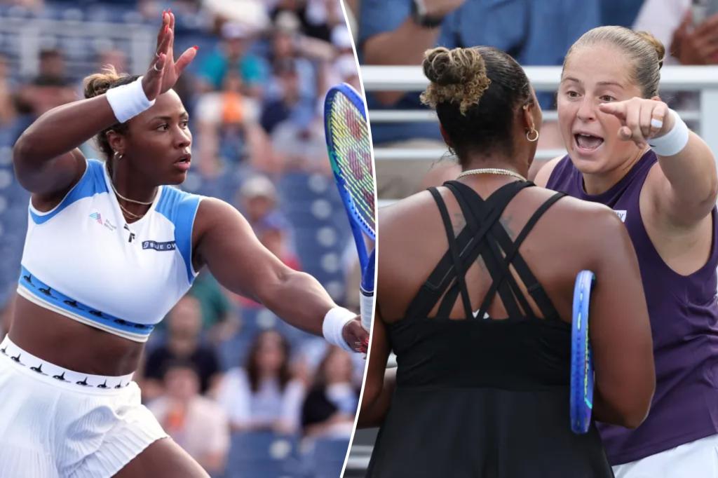 Taylor Townsend feels US Open love after heated Jelena Ostapenko moment
